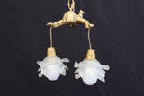 Beautiful 1940's French cupid light