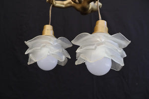 Beautiful 1940's French cupid light