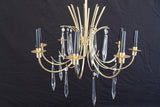 Elegant 1960's chandelier in the style of Tommi Parzinger