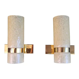 Sexy pair of 1970's sconces design by Doria