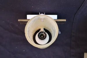 Sexy pair of 1970's sconces design by Doria