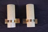 Sexy pair of 1970's sconces design by Doria