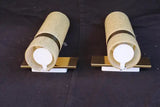 Sexy pair of 1970's sconces design by Doria