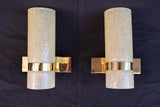 Sexy pair of 1970's sconces design by Doria