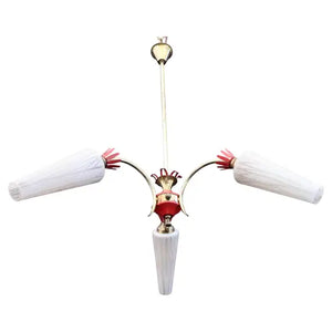 Sexy French 1950's chandelier