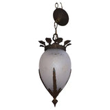 Elegant 1940's brass lantern from Spain
