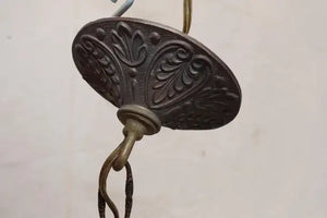 Elegant 1940's brass lantern from Spain