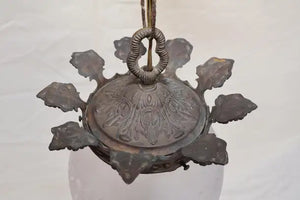 Elegant 1940's brass lantern from Spain