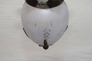 Elegant 1940's brass lantern from Spain