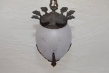 Elegant 1940's brass lantern from Spain