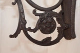Rare large pair of 1920's outdoor/indoor sconces