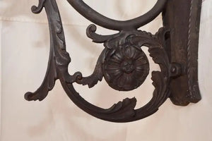 Rare large pair of 1920's outdoor/indoor sconces