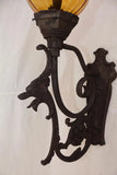 Rare large pair of 1920's outdoor/indoor sconces