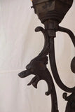 Rare large pair of 1920's outdoor/indoor sconces