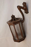 Nouveau bronze outdoor/indoor sconces