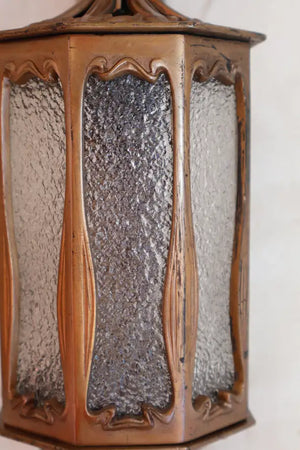 Nouveau bronze outdoor/indoor sconces