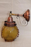 Rare 1920's copper outdoor sconce