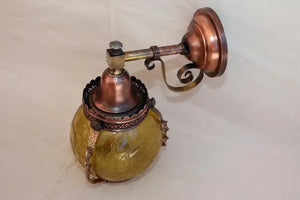 Rare 1920's copper outdoor sconce