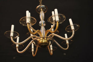 Elegant 1950's Murano chandelier