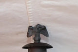Cute little pair of 1940's copper outdoor sconces