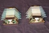 Sexy pair of 1970's sconces design by NADAR