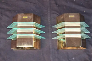Sexy pair of 1970's sconces design by NADAR