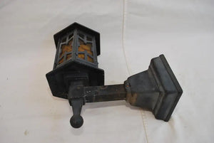 1920's cast iron outdoor sconce