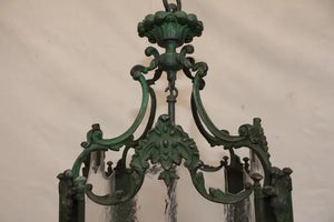 Beautiful turn of the century French Bronze Lantern