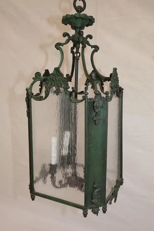 Beautiful turn of the century French Bronze Lantern