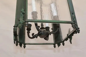 Beautiful turn of the century French Bronze Lantern