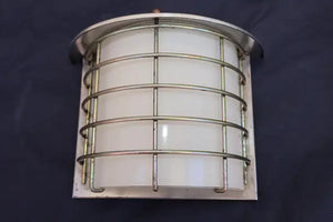 Sexy pair of Mid Century outdoor sconces
