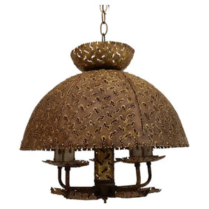 Elegant small brutalist light design by Tom Green for Feldman