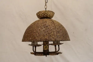 Elegant small brutalist light design by Tom Green for Feldman