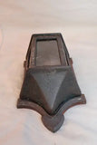 Pair of 1920's cast iron outdoor sconces