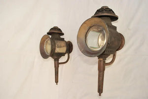 Very rare late 18 th century coach lights ( sconces )