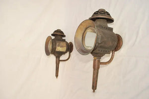 Very rare late 18 th century coach lights ( sconces )