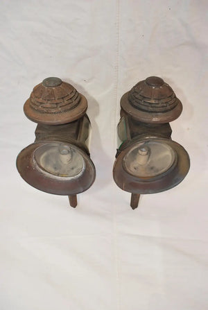 Very rare late 18 th century coach lights ( sconces )