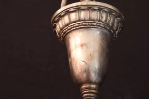 Elegant 1920's silver plated chandelier