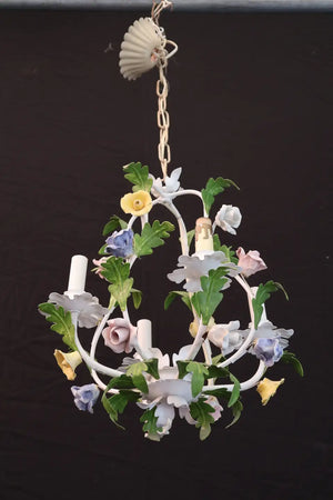 Cute little 1950's Italian chandelier