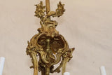 Beautiful and rare turn of the Century French Bronze chandelier