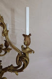 Beautiful and rare turn of the Century French Bronze chandelier