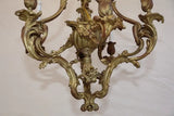 Beautiful and rare turn of the Century French Bronze chandelier