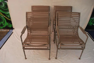 Very rare complete set of patio furniture by Brown and Jordan 1966