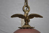Elegant 1940's brass chandelier