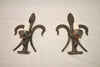 Pair of French 1940's wrought iron sconces