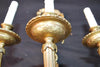 Beautiful large pair French solid bronze sconces