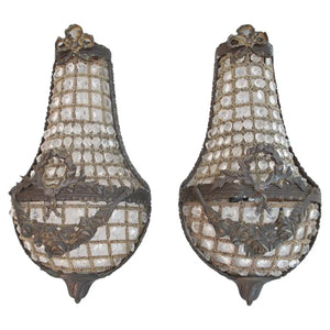 Beautiful Pair of French Sconces Louis XV Style