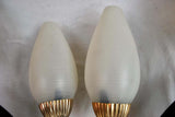 Sexy Pair of 1950's French Sconces