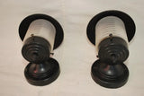 Pair of small 1950's outdoor sconces