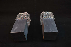 Sexy pair of 1970's Italian sconces ( possibly sciolari )